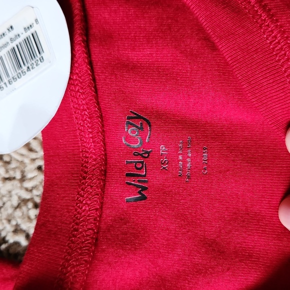 Bear Bum onesie. Bought in Jasper. Never used. Red. Size XS. - Picture 8 of 9